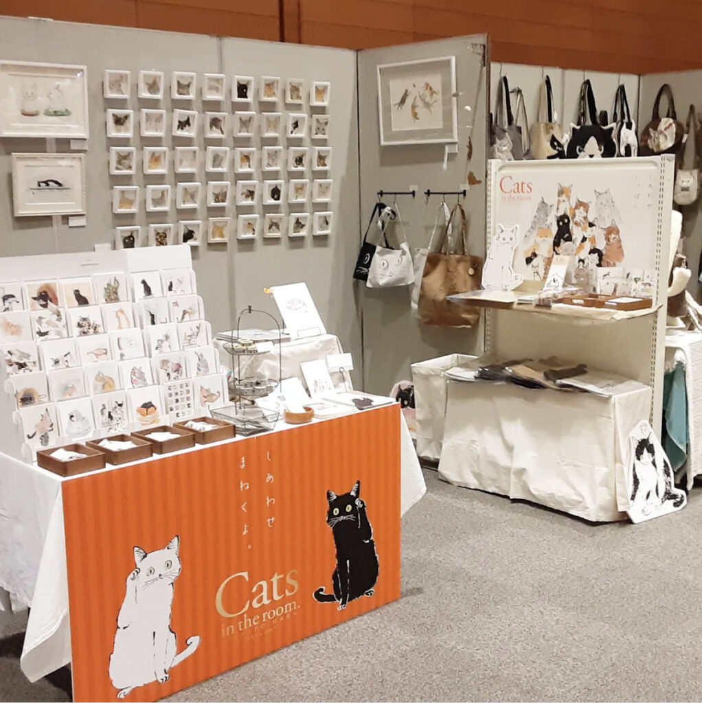 「にゃんこ博覧会」出店