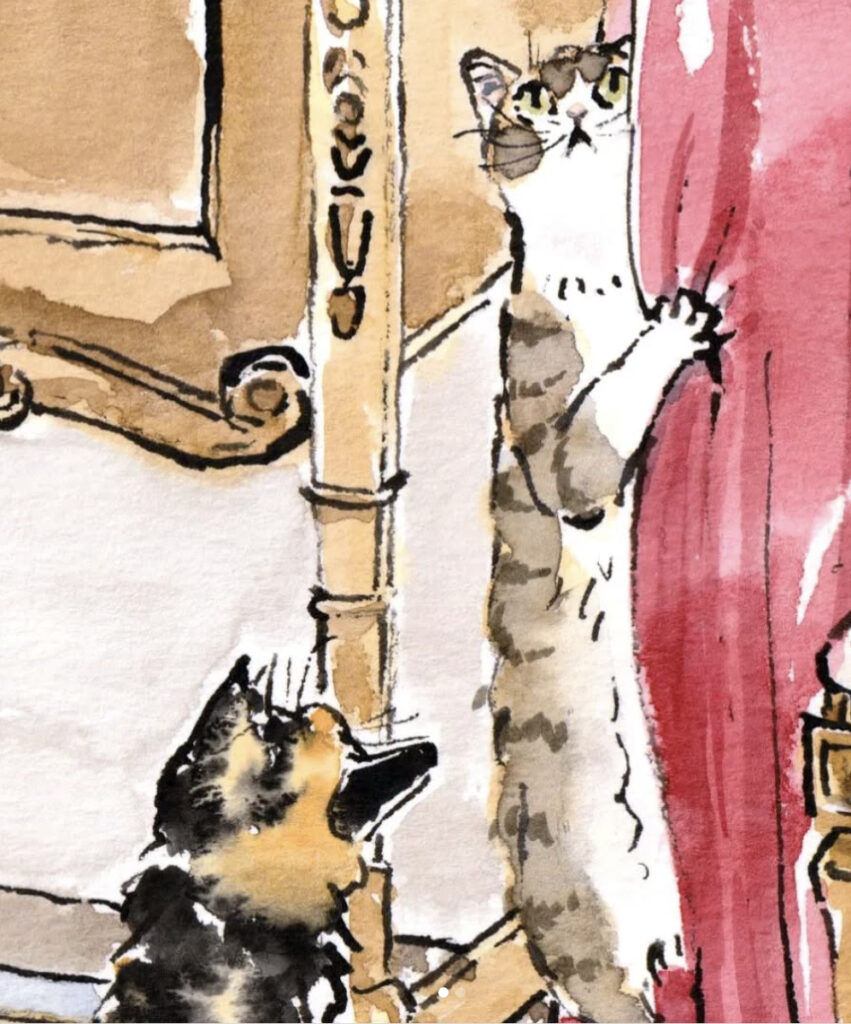 ねこ展「ニャッ！！」出品