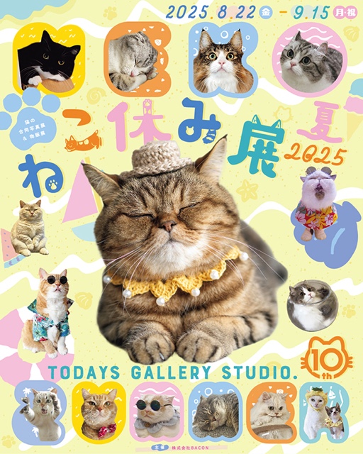「ねこ休み展2025夏」 委託出店